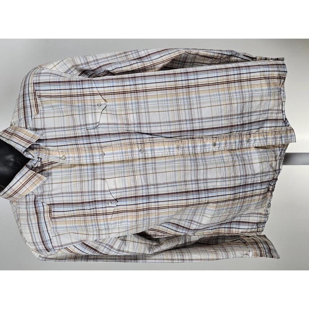 Buckle BKE Casual Plaid Snap-Up Shirt